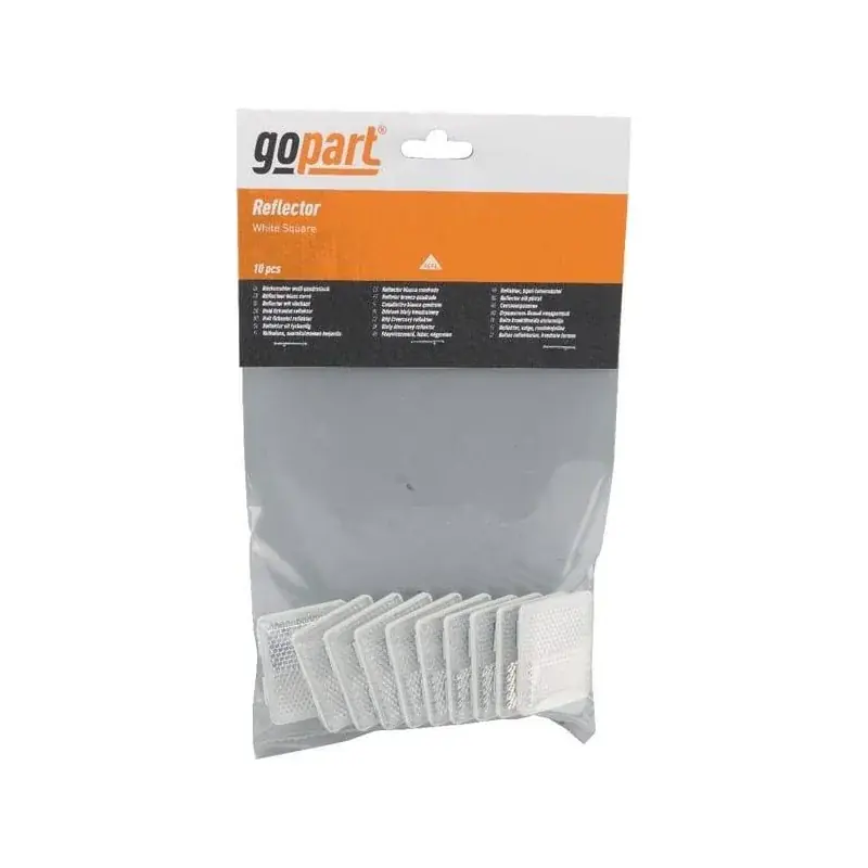 Usine Directe Catadioptre carré blanc 39mm GOPART LA75010