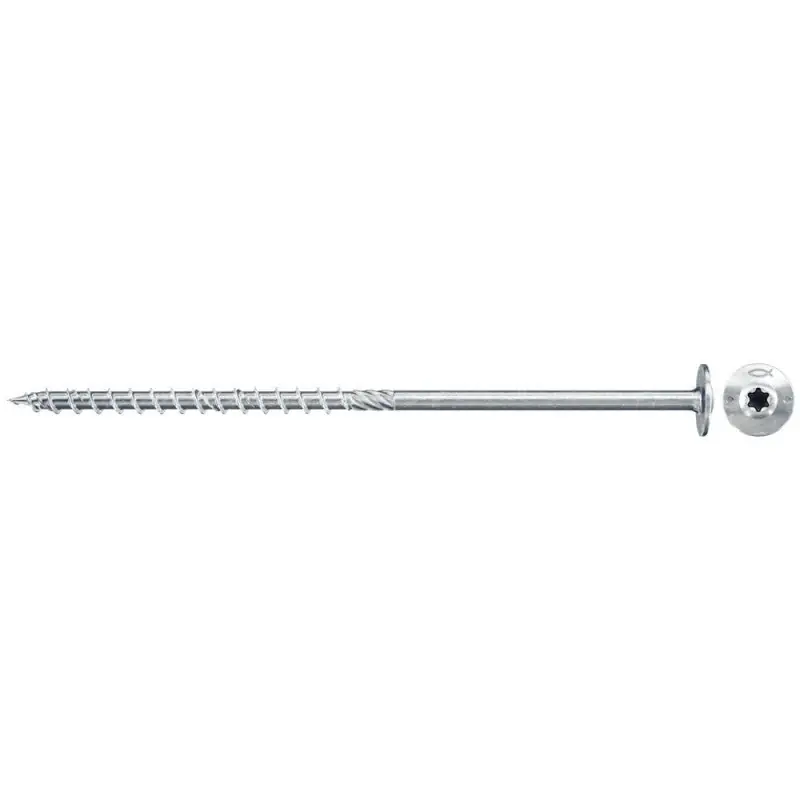 Boîte de 50 vis de charpente -tête disque/filetage partiel FISCHER 545258 TX – Ø 8 x 180 mm Prix Promo
