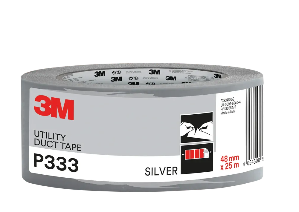 Expédition Rapide 3M™ P333 – Toile de Réparation Gris 25m x 48mm
