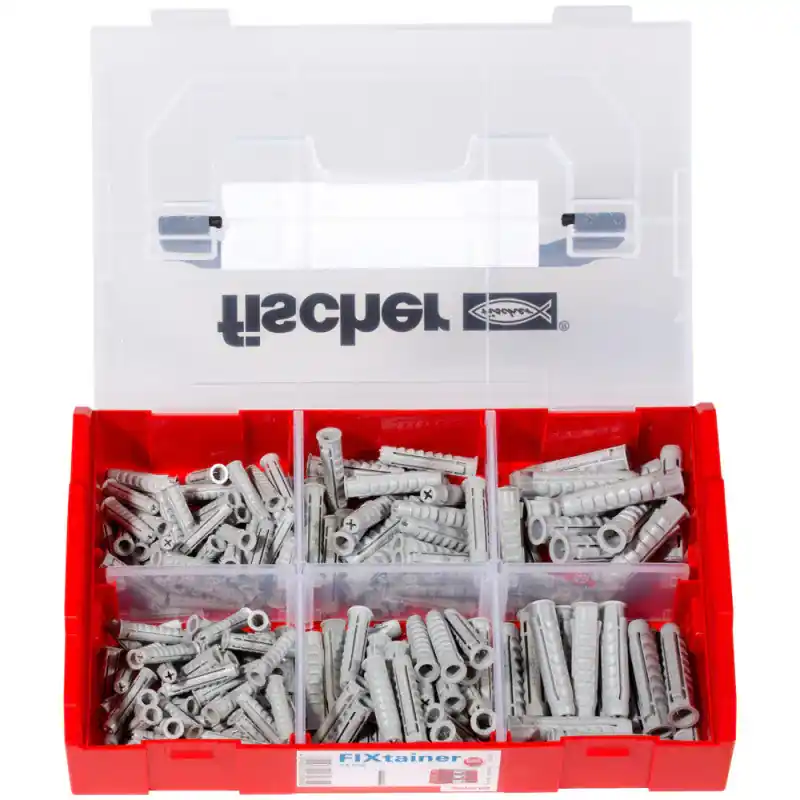Acheter Direct Boîte modulable FIXtainer FISCHER 534090 avec 210 chevilles à expansion SX
