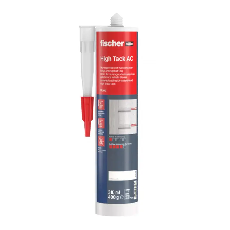 Promotion Colle de montage High Tack AC FISCHER 53128 – 310 ml blanc et inodore
