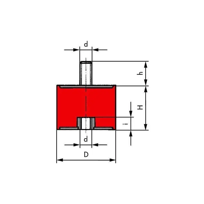 Offre Spéciale Silent bloc type B UNIVERSEL 2530B55