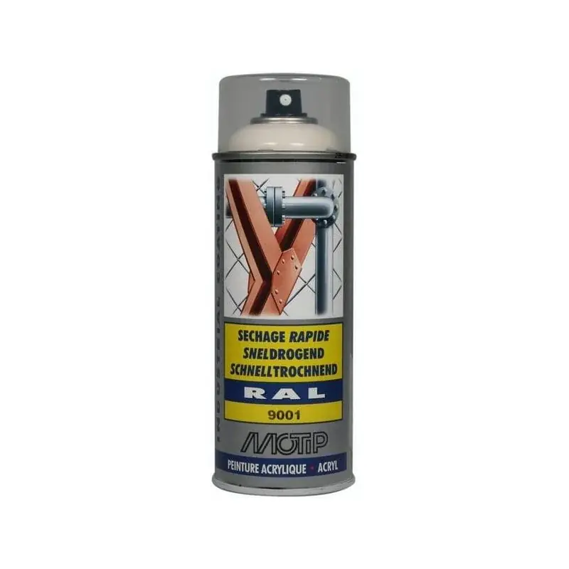 Peinture spray blanc crème MOTIP 07045 Achetez Aujourd&rsquo;hui